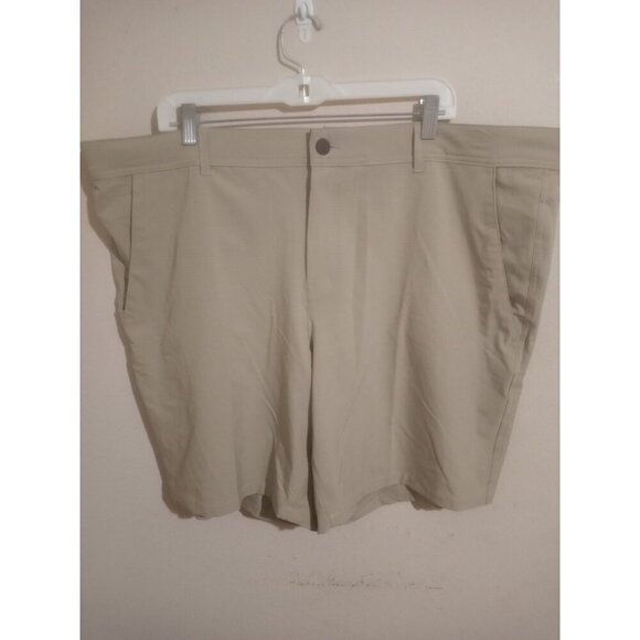 NWT George Men's Above the Knee Brown Shorts Stretch size 46 New - Picture 1 of 9